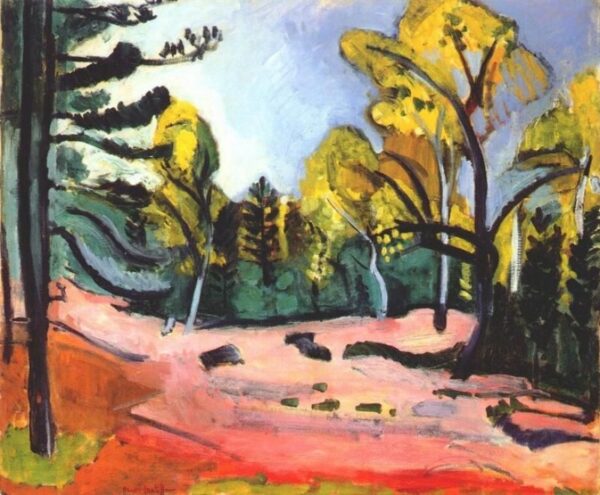 Desmatamento na Floresta de Fontainebleau – Matisse Henri Matisse Artemis Reproduction