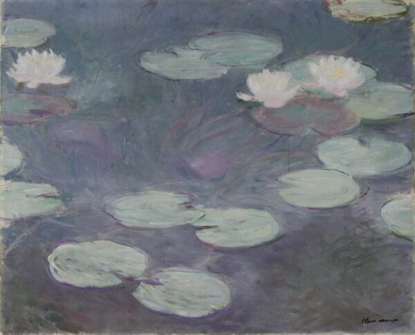 Ninféias de Claude Monet “Os Nenúfares” de Claude Monet Artemis Reproduction