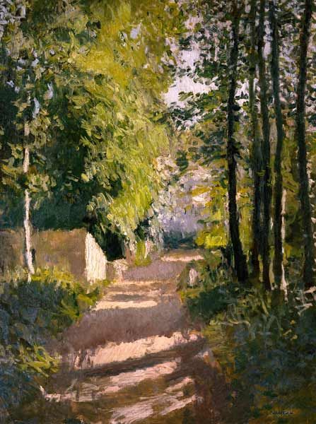 Alameda de Bosque – Caillebotte Gustave Caillebotte Artemis Reproduction