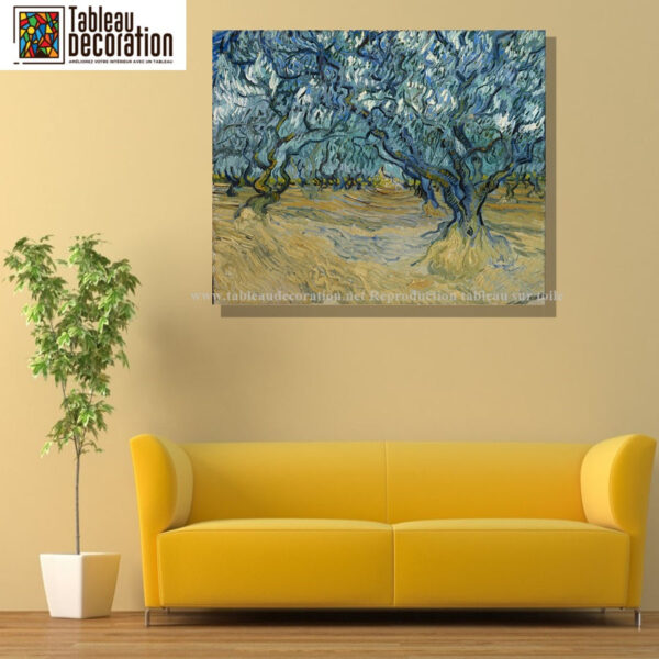 O Campo de Oliveiras – Van Gogh Vincent Van Gogh Artemis Reproduction 4