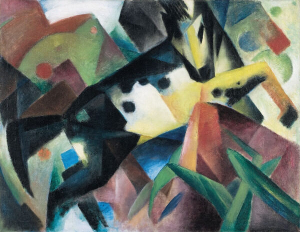 Cavalo Salto – Franz Marc Franz Marc Artemis Reproduction