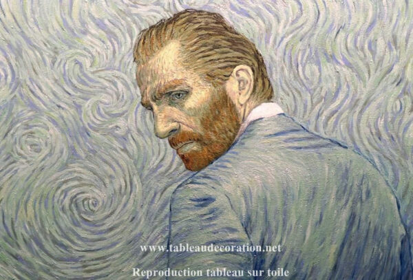 Retrato Autoral de Van Gogh no Tableau Vincent Van Gogh Artemis Reproduction