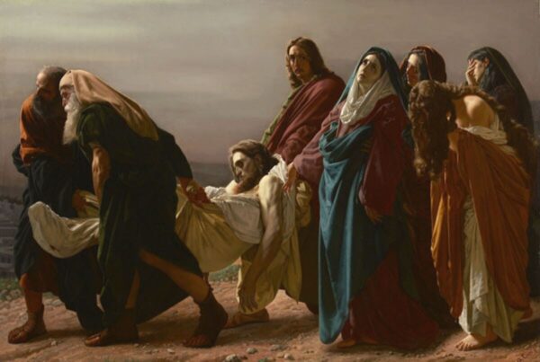 O transporte de Cristo ao sepulcro – Antonio Ciseri Antonio Ciseri Artemis Reproduction