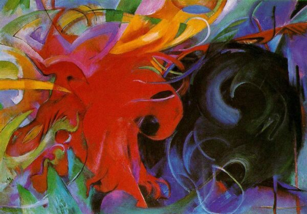 Formas combatentes – Franz Marc Franz Marc Artemis Reproduction