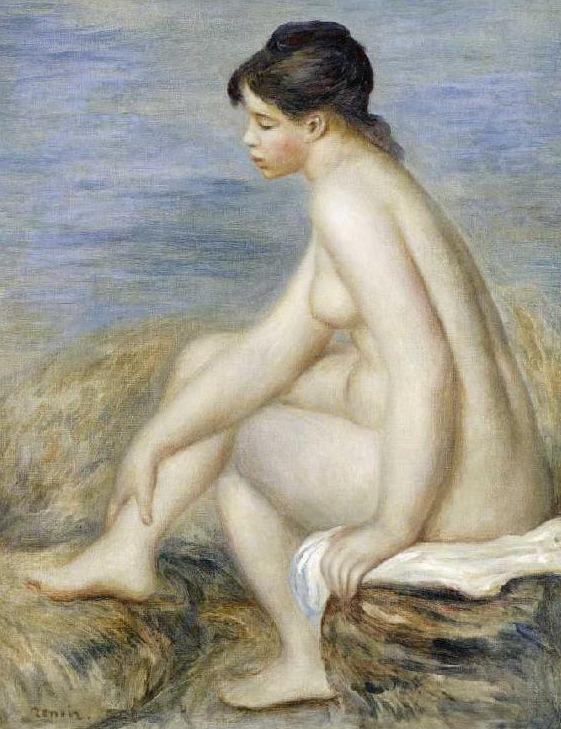 A jovem mulher depois disso se banha – Pierre-Auguste Renoir Pierre-Auguste Renoir Artemis Reproduction