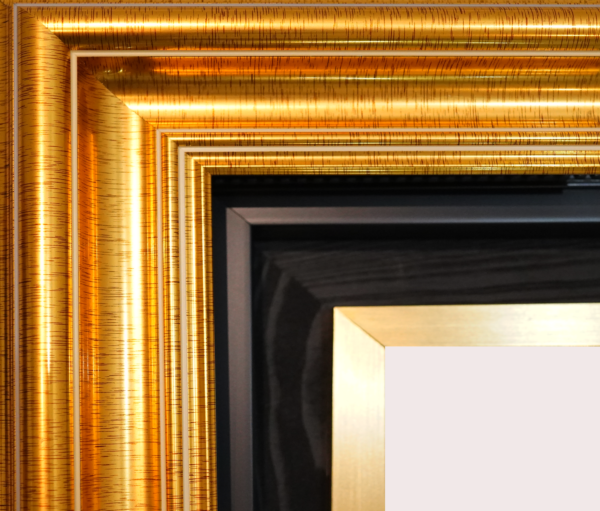 Quadro dourado dourado Artemis Reproduction