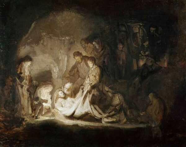 Morte de Cristo – Rembrandt van Rijn Rembrandt van Rijn Artemis Reproduction