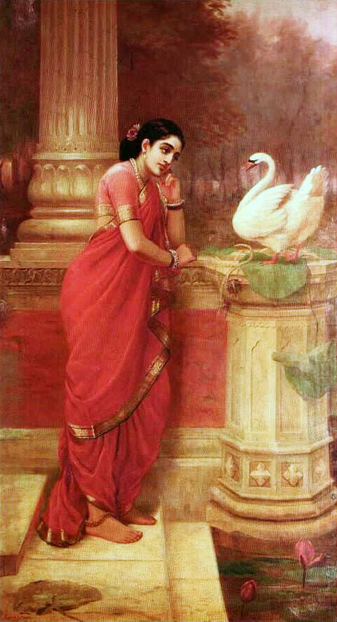 Hamsa Damayanti – Ravi Varmâ Artemis Reproduction