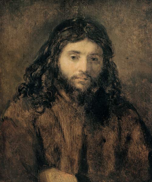 Cabeça de Cristo de Rembrandt van Rijn Rembrandt van Rijn Artemis Reproduction