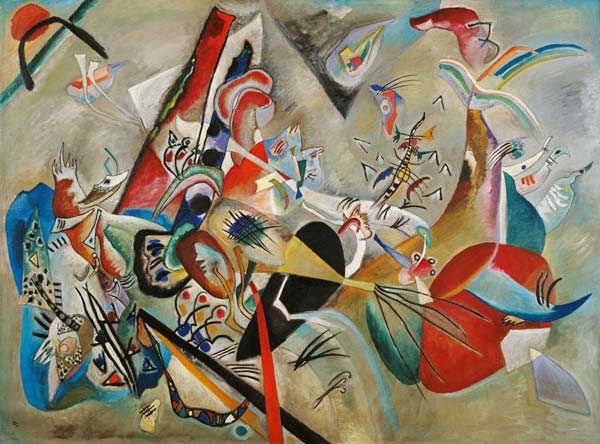 No cinza – Vassily Kandinsky Wassily Kandinsky Artemis Reproduction