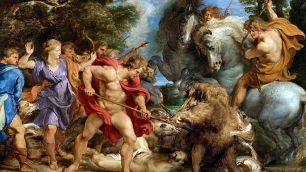 Caça ao javali caledoniano – Peter Paul Rubens Peter Paul Rubens Artemis Reproduction