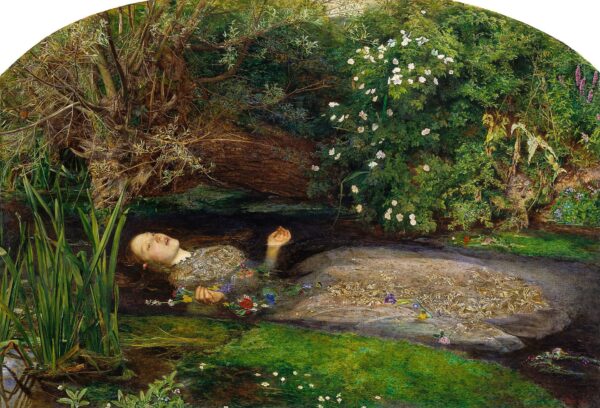 Ophélie – John Everett Millais John Everett Millais Artemis Reproduction