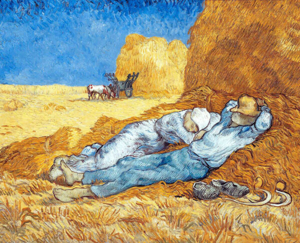 A Méridienne (a soneca) – Van Gogh Quadros Populares Artemis Reproduction