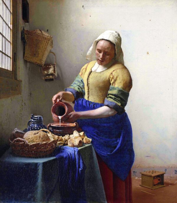 A Leiteira – Johannes Vermeer Johannes Vermeer Artemis Reproduction