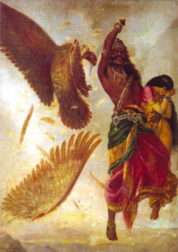 Jatayu Vadham – Ravi Varmâ Artemis Reproduction