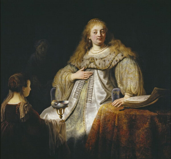 Judite no banquete de Holoférnes – Rembrandt van Rijn Rembrandt van Rijn Artemis Reproduction