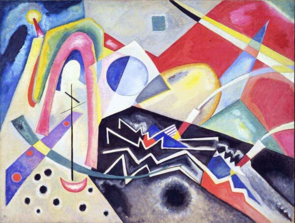 Zig Zag branco – Vassily Kandinsky Wassily Kandinsky Artemis Reproduction