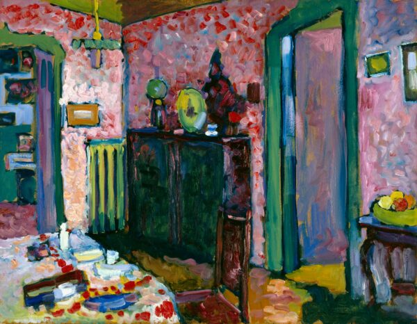 Minha sala de jantar – Vassily Kandinsky Wassily Kandinsky Artemis Reproduction