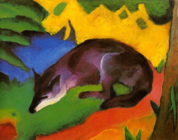 Renard azul – Franz Marc Franz Marc Artemis Reproduction