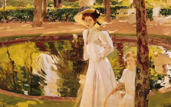 Marianne nos Jardins – Sorolla Joaquín Sorolla Artemis Reproduction