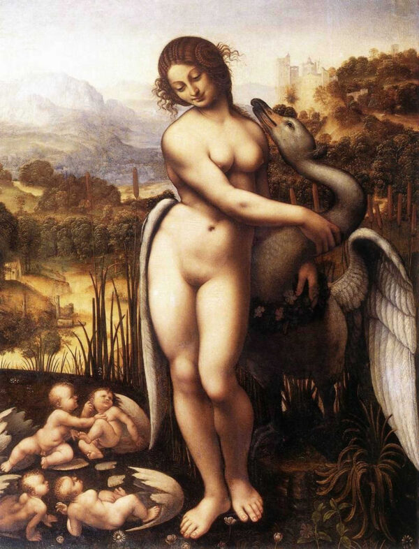 Léda e o Cisne – Leonardo da Vinci Leonardo da Vinci Artemis Reproduction