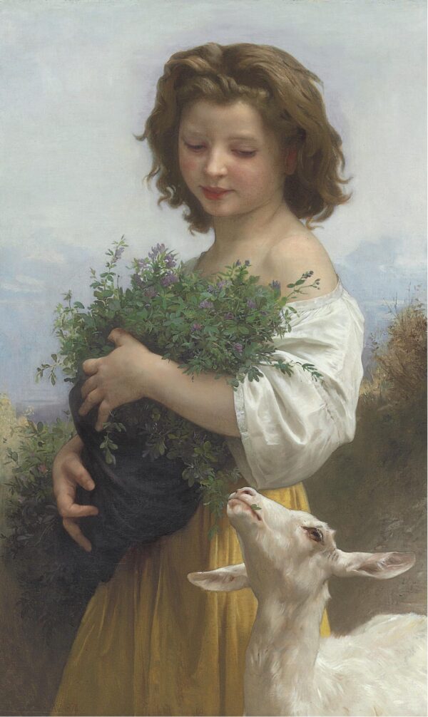 Petite Esmeralda – William Bouguereau William Bouguereau Artemis Reproduction