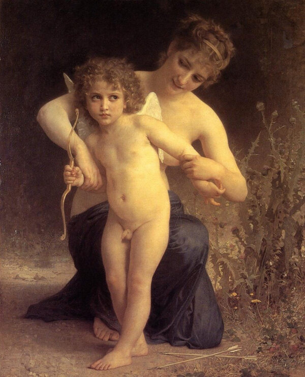 O amor desarmado – William Bouguereau William Bouguereau Artemis Reproduction