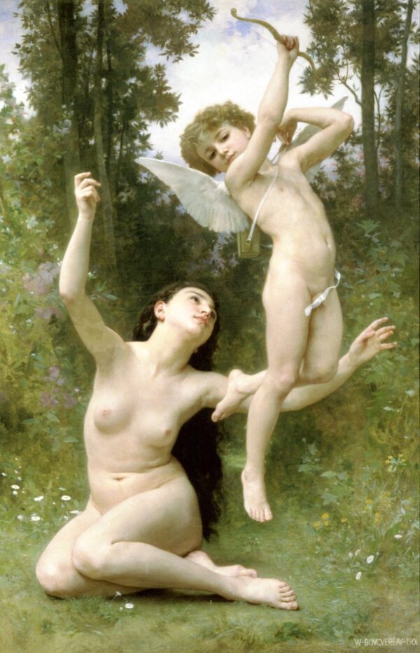 O amor se vai – William Bouguereau William Bouguereau Artemis Reproduction