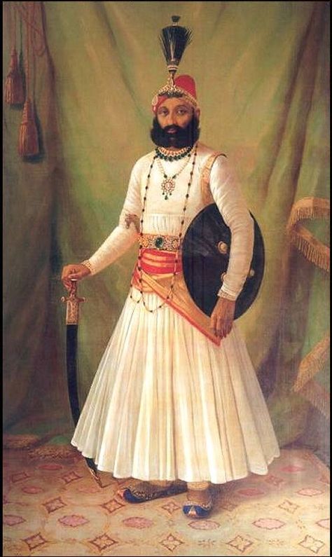 Maharaja Fateh Singh – Ravi Varmâ Artemis Reproduction