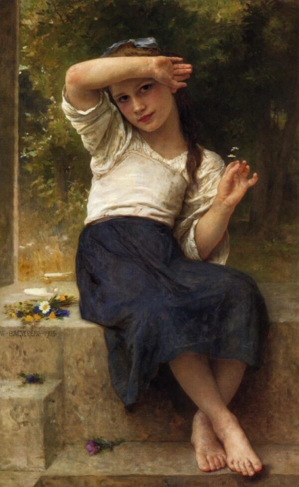 Marguerite de William Bouguereau William Bouguereau Artemis Reproduction