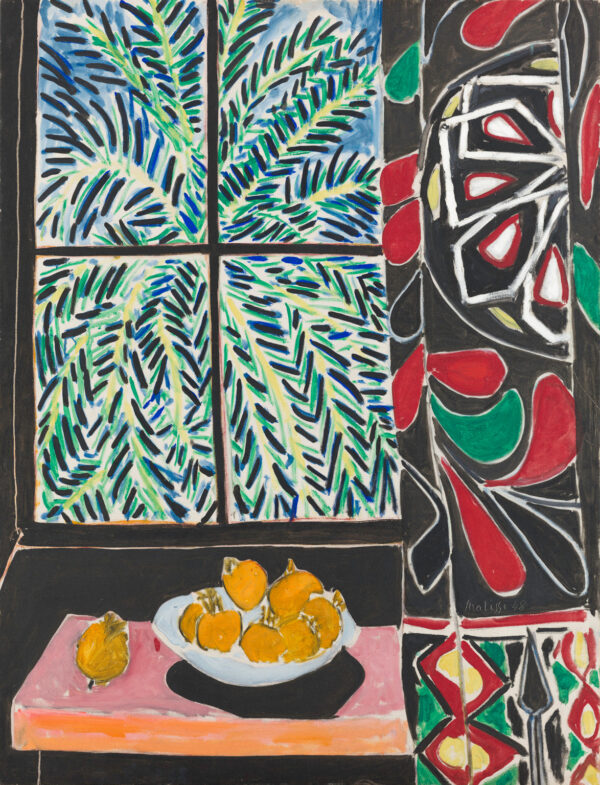 Interior com cortina egípcia – Matisse Henri Matisse Artemis Reproduction