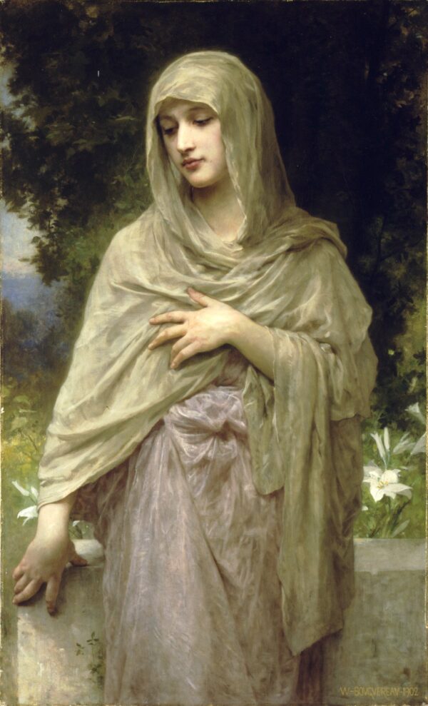 Modéstia – William Bouguereau William Bouguereau Artemis Reproduction