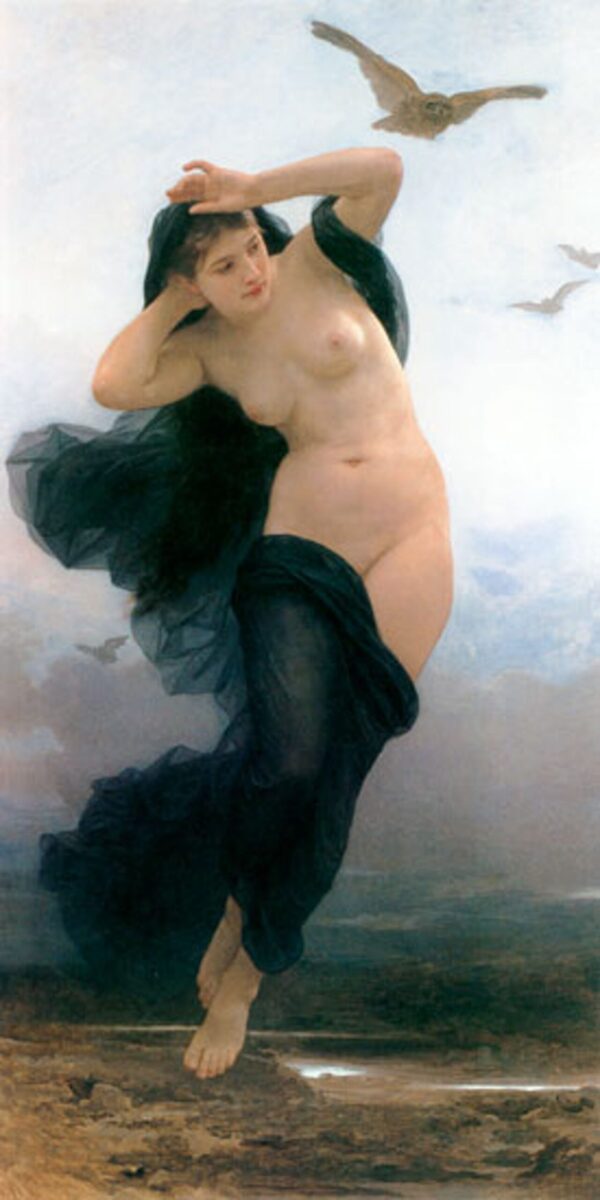 Noite – William Bouguereau William Bouguereau Artemis Reproduction