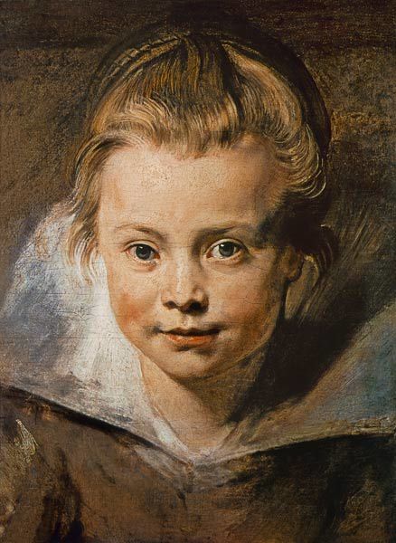 Cabeça de uma Criança (Clara-Serena Rubens) por volta de 1616 – Peter Paul Rubens Peter Paul Rubens Artemis Reproduction