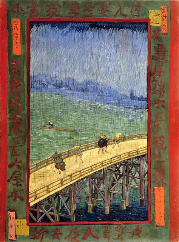 Ponte sob a chuva – Van Gogh Vincent Van Gogh Artemis Reproduction