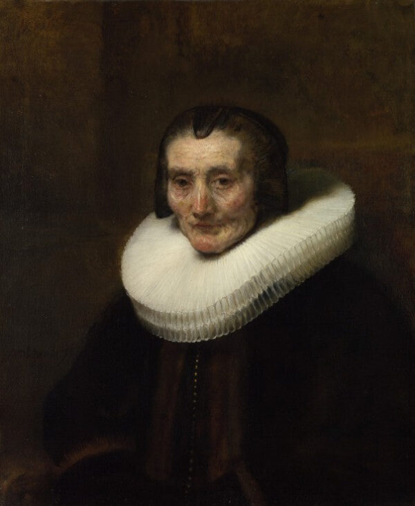 Retrato de Margaretha de Geer, esposa de Jacob Trip – Rembrandt van Rijn Rembrandt van Rijn Artemis Reproduction