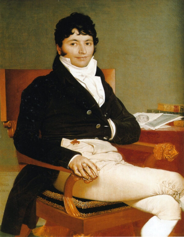 Retrato do Senhor Rivière – Jean-Auguste-Dominique Ingres Jean-Auguste-Dominique Ingres Artemis Reproduction