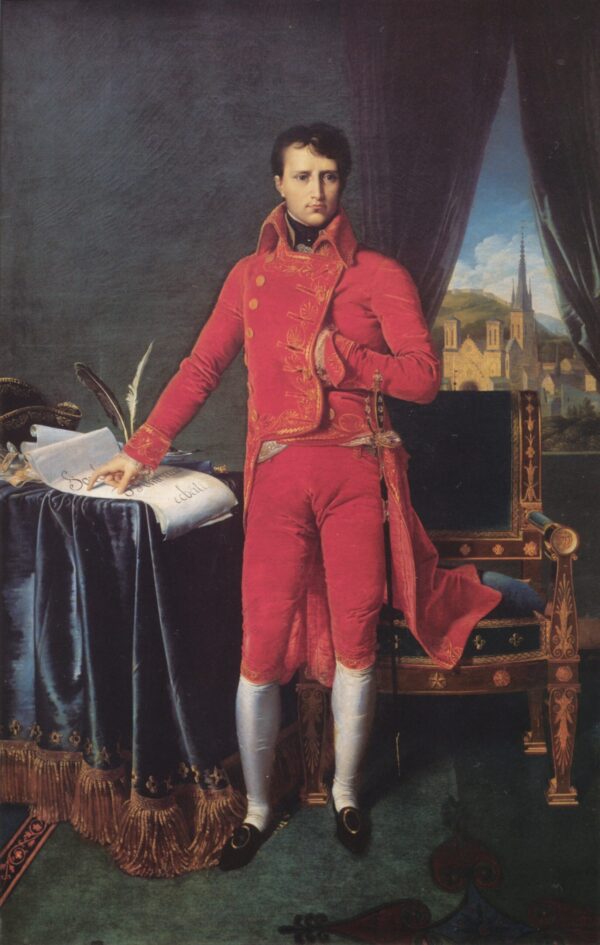 Retrato de Napoleão Bonaparte, O primeiro conselho – Jean-Auguste-Dominique Ingres Jean-Auguste-Dominique Ingres Artemis Reproduction