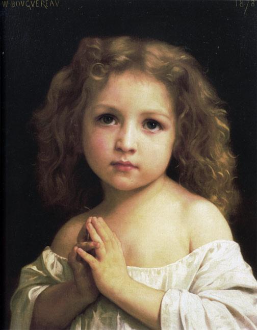 Oração – William Bouguereau William Bouguereau Artemis Reproduction