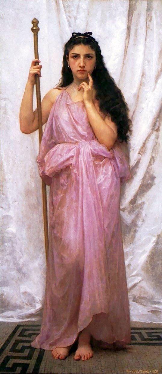 Jovem Sacerdotisa – William Bouguereau William Bouguereau Artemis Reproduction