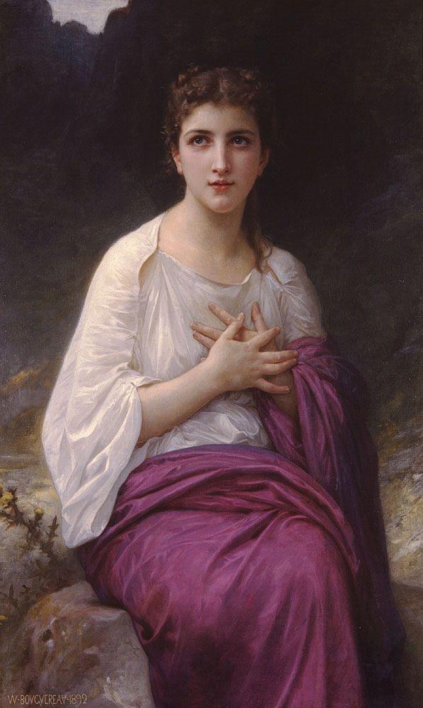 Psique – William Bouguereau William Bouguereau Artemis Reproduction