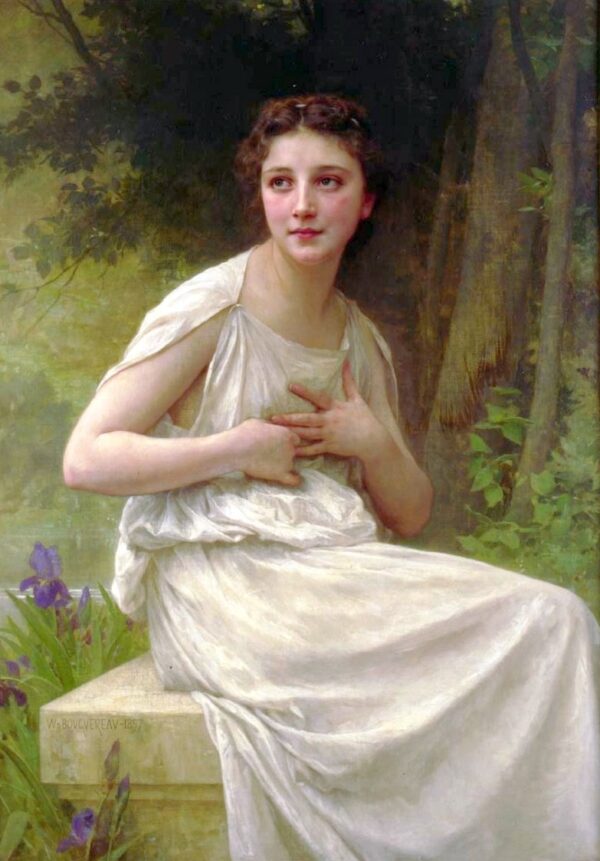 Reflexão de William Bouguereau William Bouguereau Artemis Reproduction