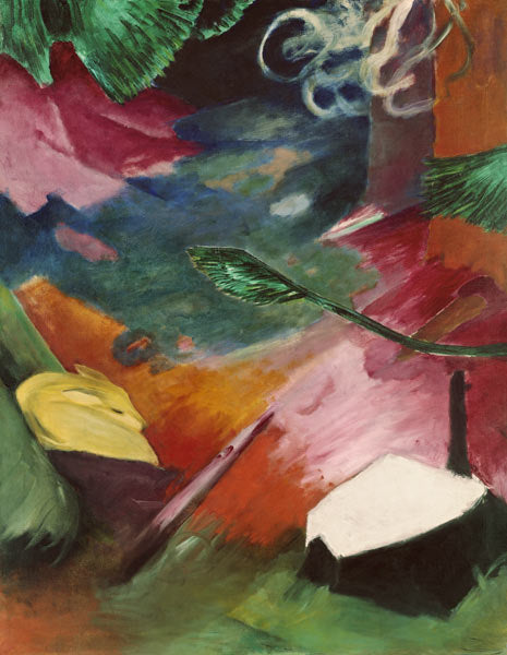 Cervo na Floresta I – Franz Marc Franz Marc Artemis Reproduction