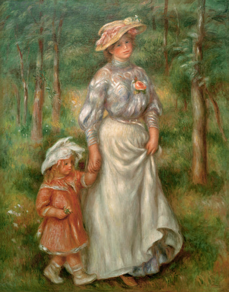 A caminhada de Pierre – Auguste Renoir Pierre-Auguste Renoir Artemis Reproduction