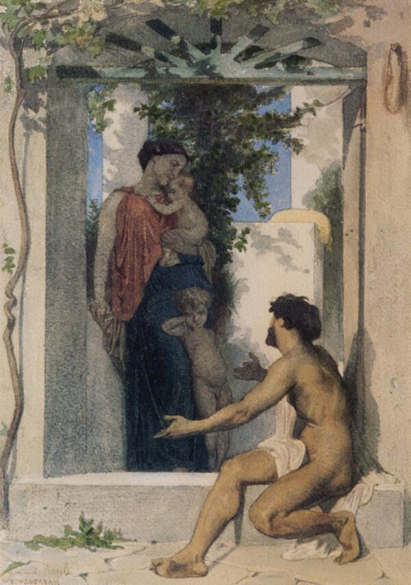 Charité Romana – William Bouguereau William Bouguereau Artemis Reproduction