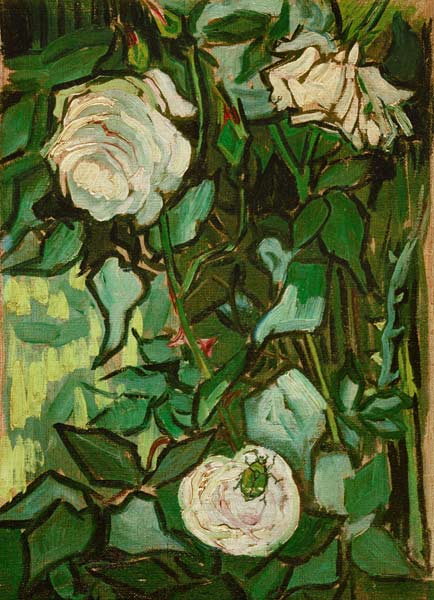 Rosas e escaravelho – Van Gogh Vincent Van Gogh Artemis Reproduction