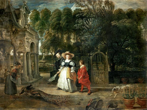 Rubens em seu jardim com Hélène Fourment – Peter Paul Rubens Peter Paul Rubens Artemis Reproduction