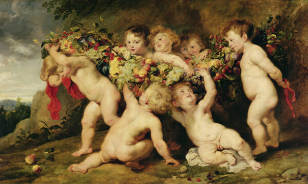 A Coroa de Frutas. (effilocher Snyders) – Peter Paul Rubens Peter Paul Rubens Artemis Reproduction