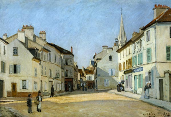 Rua da Chaussee em Argenteuil – Van Gogh Vincent Van Gogh Artemis Reproduction