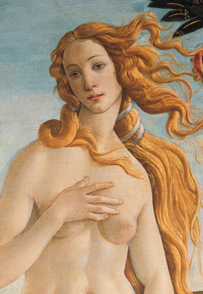 O nascimento de Vênus (detalhe) – Sandro Botticelli Quadros Populares Artemis Reproduction